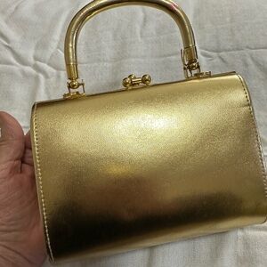 Gold Handbag